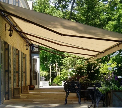 Folding Shade Awning